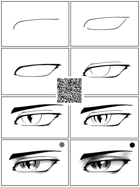 Ibis Paint Template, Eye Tutorial, Gray Eyes, Model Drawing, Artwork Images, Ibis Paint, Anime Eyes, Anime Sketch, Eye Drawing