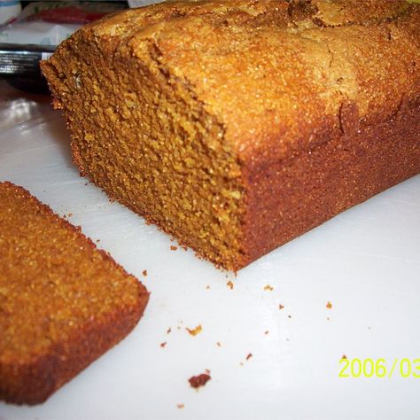 Camp Cornbread, Downeast Maine Pumpkin Bread, Creamy Corn Bread, Cornbread Recipe Sweet, Delicious Cornbread, Moist Cornbread, Gf Food, Sweet Cornbread, Cornbread Recipe