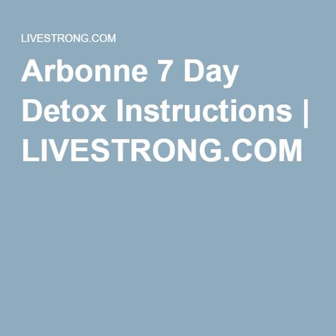 Arbonne 7 Day Detox Instructions | LIVESTRONG.COM 7 Day Cleanse, Blue Algae, Arbonne Recipes, Career Mom, 7 Day Detox, Marine Algae, Healthy Inspiration, Detox Program, Body Cleanse