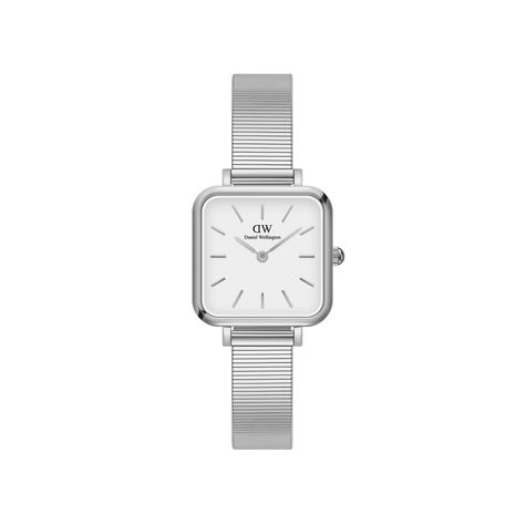 Affordable Luxury Gifts, Dw Watch, White Dial Watch, Studio Studio, White Watch, Watch Women, Classic Watches, Square Watch, Women Wrist Watch