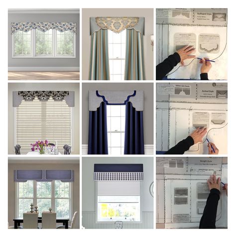 Valance curtains