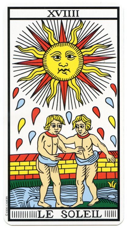 Tarot de Marseille Camoin-Jodorowsky Restoration | composed of opposites Marseille Tarot, The Sun Tarot Card, 78 Tarot Cards, The Sun Tarot, Le Tarot, Rider Waite Tarot, Daily Tarot, Rider Waite, Tarot Card Meanings