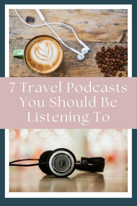 Podcasts have become extremely popular in recent years, especially in the travel niche. And who doesn't love to travel? There are many amazing travel podcasts that can transport you to your favourite destination. You can find unique travel stories, helpful tips, information on creating a travel lifestyle, and inspiration to plan your next trip.  We love travel podcasts and often find inspiration in others' stories. So here is a list of the seven best travel podcasts you can listen to. Travel Podcasts, Podcast App, Unique Travel, Love Travel, Amazing Travel, Travel Stories, Travel Lifestyle, Helpful Tips, The Seven