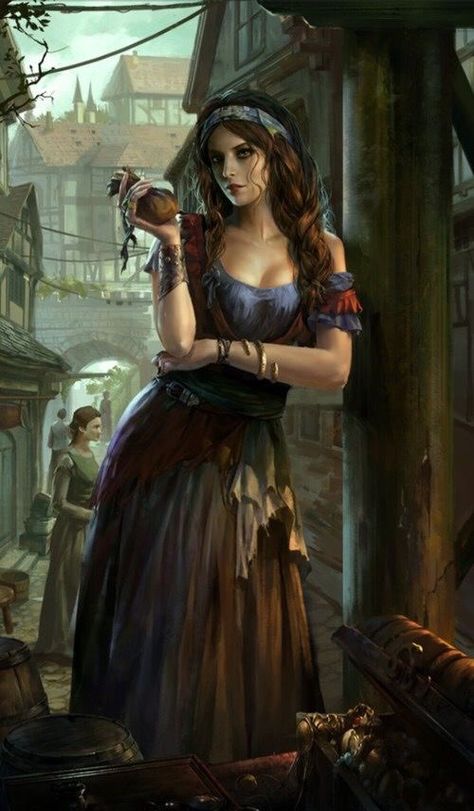 Isabel Character, Heroic Fantasy, Fantasy Portraits, Female Human, Arte Fantasy, Fantasy Rpg, Fantasy Inspiration, Medieval Fantasy, Dnd Characters