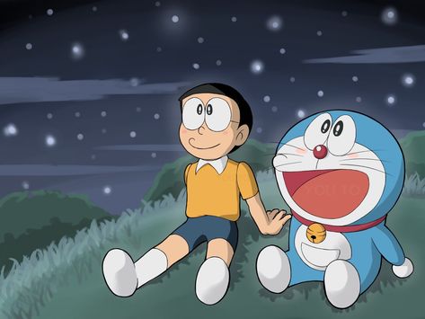 Doremon Wallpaper Full Hd, Yeh Dosti Hum Nahi Todenge, Doraemon And Nobita, Doraemon And Nobita Friendship Wallpaper, Nobita Doraemon, Cartoons Aesthetic, Friendship Wallpaper, Doraemon Nobita, Robot Cat