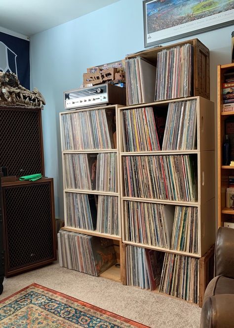 Olympia Record Crates-Olympia Record Crates Lp Record Storage, Diy Record, Record Crate, Vinyl Shelf, Record Shelf, Record Storage, Table Set Up, Magazine Holders, Record Collection