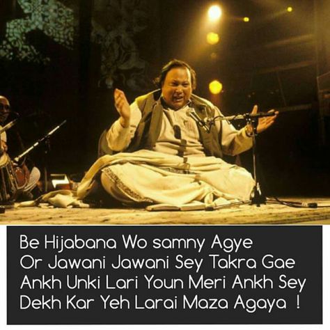 Epic song... Nfak Quotes, Nfak Lines, Touching Lines, Nusrat Fateh Ali Khan, Mirza Ghalib, Heart Touching Lines, Ali Khan, Heart Touching, Urdu Quotes