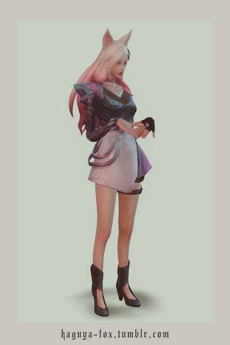 ✟league of legends✟kda all out ahri Kda All Out Ahri, League Of Legends Kda, Ahri Lol, Maxis Match Cc, Cc Folder, Casas The Sims 4, Sims 4 Collections, Sims 1, Riot Games