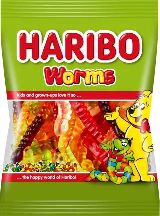 HARIBO Global Top 10 Haribo Gummy Bears, Family Snacks, Beef Gelatin, Sour Fruit, Fresh Fruit Juice, Gummy Worms, Sour Taste, Lemon Raspberry, Strawberry Banana