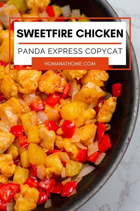 Firecracker Chicken Panda Express, Panda Sweet Fire Chicken, Panda Express Sweet Chili Sauce Recipe, Fire Chicken Recipes, Panda Express Sweet Chili Chicken, Sweet Fire Chicken Recipe, Panda Express Sweet And Sour Chicken, Copycat Panda Express Recipes, Panda Express Firecracker Chicken