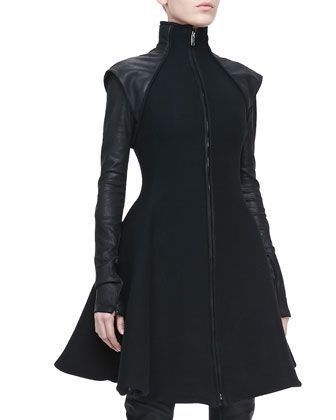 The Volturi have a secret, a deadly one, one that could get them all … #fanfiction #Fanfiction #amreading #books #wattpad Mode Costume, Gareth Pugh, Cyberpunk Fashion, Leather Sleeves, Futuristic Fashion, Black Flare, Future Fashion, Leather Sleeve, Fantasy Clothing