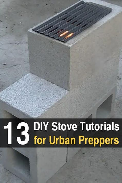 Diy Stove, Diy Rocket, Houses Bedroom, Cinder Blocks, Outdoor Stove, Survival Ideas, Emergency Preparedness Kit, Outdoor Oven, Rocket Stove