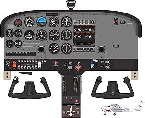 Cessna 172 Cockpit, Typing Hacks, Cessna 172 Skyhawk, Harley Davidson Decals, Glass Cockpit, Aviation Education, Aviation Training, Cessna 172, Airplane Pilot