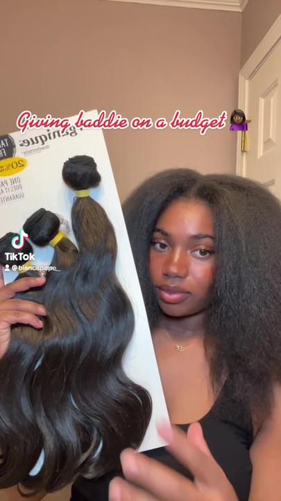 Sowed In Hair Extensions, Cute Quickweave Hairstyles For Black Women, Versitle Quick Weave Hairstyles, Cheap Weave Hairstyles Black Women, Quick Lasting Hairstyles Black, 2023 Quick Weave Hairstyles, Quick Weave Body Wave Hairstyles, Oreo Quick Weave, Quickweave Hairstyles For Black Women Leave Out