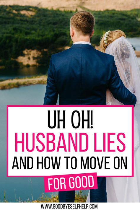 Use these relationship tips including how to move on when your husband lies, to keep you in a happy marriage. Sometimes, husbands lie and you have to figure out why so you can figure out if you want to stay together, if it's a relationship deal breaker, or if you can move on with happiness. Husband Lies, Lying Husband, Compulsive Liar, Save Relationship, How To Move On, Lie Detector Test, Lie Detector, Cheating Husband, Stop Caring