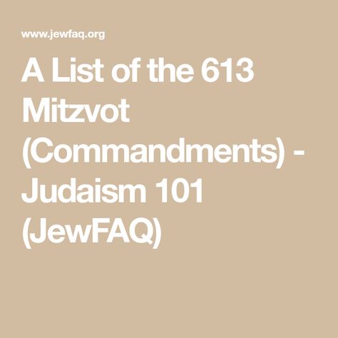 613 Commandments Torah, 613 Commandments, God's Commandments, Fast And Pray, Yom Kippur, Sukkot, Torah, In The Flesh, Scripture Quotes