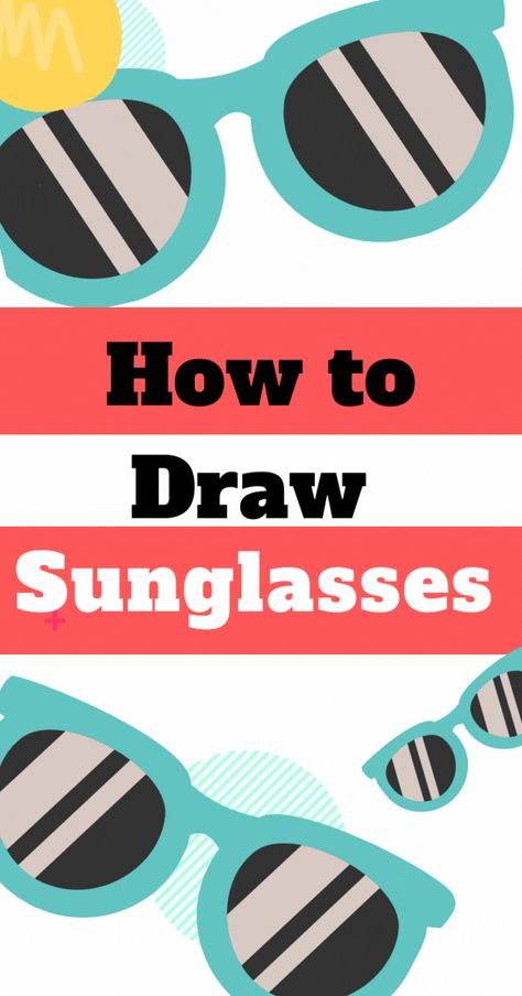 In this video tutorial, you'll learn how to use ordinary shapes, like circles and squares, to draw sunglasses in Inkscape. Draw Sunglasses, Draw Ice Cream, Digital Art Supplies, Vibe Mood, Inkscape Tutorials, Summer Drawings, What To Draw, Drawing Tablet, Drawing Supplies