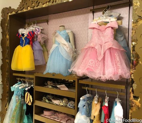 REOPENING TIMELINE Announced for Bibbidi Bobbidi Boutique in Disney World and Disneyland! | the disney food blog Bippity Boppity Boutique, Disney Princess Gowns, Disney Princess Shoes, Godmother Dress, Bibbidi Bobbidi Boutique, Grand Floridian, Disney Princess Dresses, Entertainment District, Downtown Disney