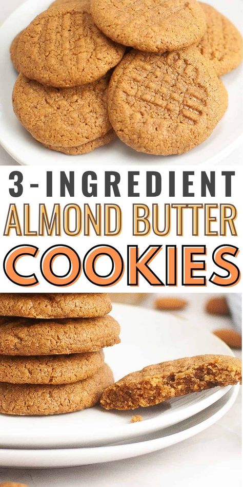 Try baking quick and easy 3-ingredient almond butter cookies. They are perfect for satisfying your sweet tooth without the fuss. Keto Desserts Easy 3 Ingredients, Keto Almond Butter Cookies, Almond Butter Snacks, Easy Dessert Idea, Vanilla Frappuccino, Refrigerator Cookies, Quick Cookies Recipes, Almond Butter Recipes, Cream Cheese Danish