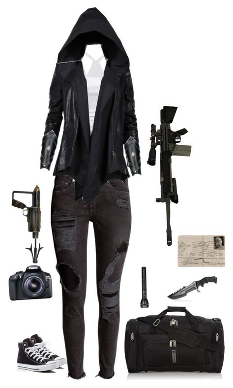 "Modern Day Evie Frye - Assassin's Creed Syndicate" by little-miss-otp ❤ liked on Polyvore featuring H&M, American Eagle Outfitters, Eos, RIFLE, Converse and modern Modern Assassin Outfit, Damian Wattpad, Assassin Clothing, Assassin Outfit, Girl Assassin, Apocalypse Clothing, Marvel Inspired Outfits, Zombie Apocalypse Outfit, Evie Frye