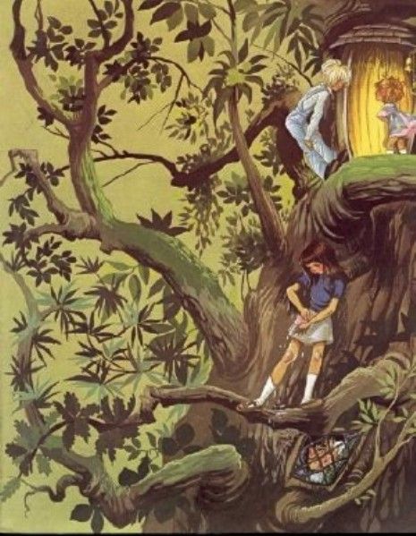 The Faraway Tree, Magic Faraway Tree, The Magic Faraway Tree, Enid Blyton Books, Faraway Tree, Wood Illustration, Favorite Childhood Books, Enchanted Wood, School Murals