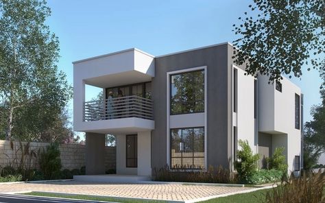 Maisonette house plan: 4 bedroom, 4 bath, build cost 6,702,165 KSh, 40x80 min plot size - 4233 | Inuua Tujenge 4 Bedroom Bungalow House Plans, House Designs In Kenya, Detached Garage Designs, Flat Roof House Designs, Flat Roof Design, 4 Bedroom House Designs, Flat Roof House, Best Modern House Design, Carport Designs