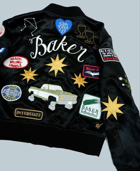 Julien Baker Style, Boygenius Jackets, Julien Baker Wallpaper, Coolest Posters, King Julien, Jacket Patches, Julien Baker, Phoebe Bridgers, Halloween 2023