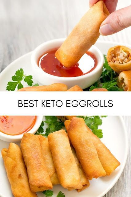 Low Carb Egg Rolls, Keto Egg Roll Wrappers, Keto Toast, Coconut Flour Baking, Keto Chinese Food, Keto Chinese, Keto Appetizers, Recetas Keto, Keto Cooking