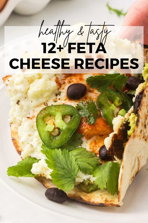 My fellow feta lovers: here is your sign to eat MORE feta cheese! If you’re looking for some unique and tasty ways to enjoy feta, you’ve come to the right place. Below, I’m sharing my best recipes with feta cheese, from Greek-inspired stuffed peppers to flavorful salads with feta and more. Baked Feta Cheese Recipes, Recipes With Feta Cheese Main Dishes, Meals With Feta Cheese, Recipes Using Feta Cheese, Feta Cheese Sandwich, Recipes With Feta Cheese, Recipes With Feta, Flavorful Salads, Feta Cheese Recipes