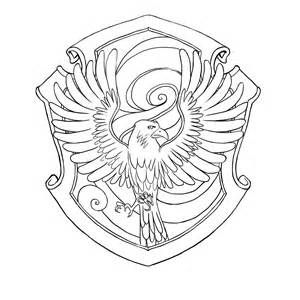 Ravenclaw Crest Coloring Page sketch template Harry Potter Drawings Easy, Harry Potter Coloring Book, Ravenclaw Crest, Classe Harry Potter, Harry Potter Coloring Pages, Harry Potter Colors, Imprimibles Harry Potter, Ravenclaw Pride, Harry Potter Printables