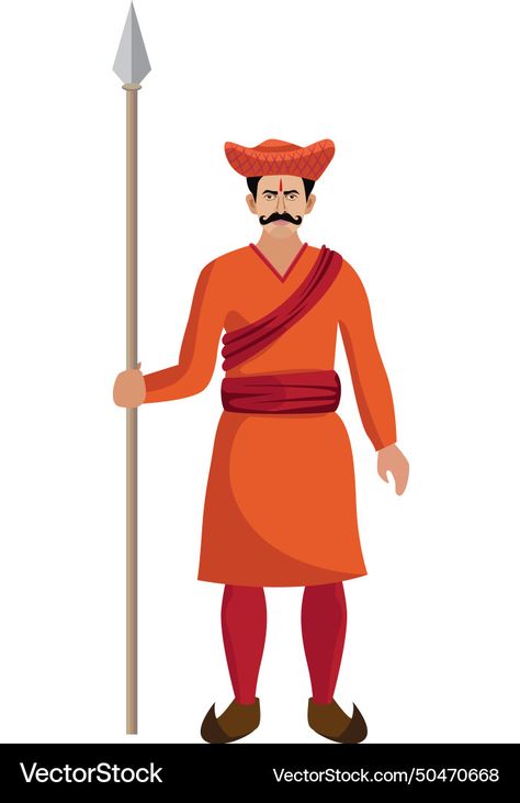 Shivaji Maharaj Mavle, Shivaji Maharaj Illustration, Ganpati Banner, Maratha Warriors, Evs Project, Free Cartoon Characters, Chatrapati Shivaji, Graphic Design Jobs, Illusion Drawings