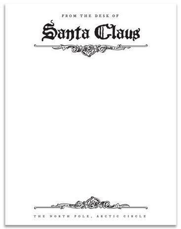 Free Printable Letter From Santa Template Santa Letter Template Free Printable, Santa Claus Letterhead, Santa Claus Letter Template, Free Santa Letter Template, Santa Letterhead, Free Printable Santa Letters, Free Letters From Santa, Christmas Letter Template, Santa Claus Letter