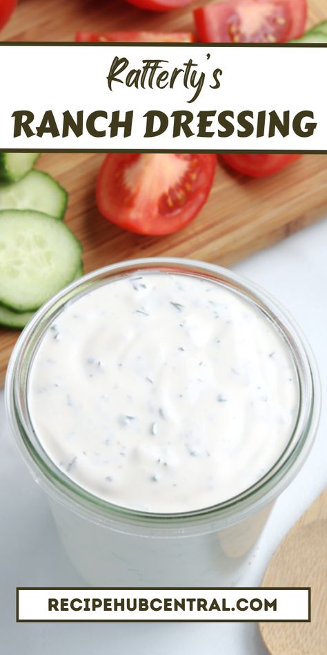 If you want really good salad dressing, try this Rafferty's Ranch Dressing Recipe. #dressingrecipes #ranchdressing Godiva Chocolate Cheesecake Recipe, Sticky Wings Recipe, Ube Polvoron Recipe, Polvorones Recipe, Cheese Sticks Recipe, Chicken Finger Recipes, Ranch Dressing Recipe, Ranch Salad Dressing, Chocolate Cheesecake Recipes