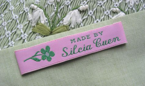 Handmade Labels, Labels For Clothing, Custom Woven Labels, Embroidered Labels, Iron On Labels, Sewing Labels, Iron On Fabric, Fabric Labels, Garment Labels