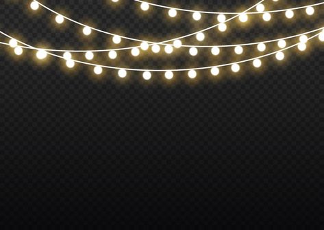 Christmas lights isolated on a transparent background. Christmas glowing garland.for the new year and christmas. light effect. Vector illustration. Snow Vector, Spotlight Lighting, Background Christmas, Light Flare, Texture Vector, Christmas Light, Christmas Vectors, Light Effect, Vector Pattern