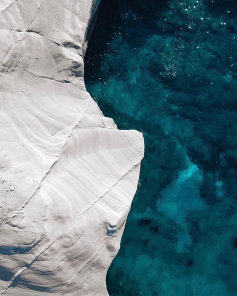 Visit | Cyclades | Islands on Instagram: “Good morning!🌞 The moon over the Cyclades?🤔 Photo: @followmypath . . .” Aegean Sea Aesthetic, Milos Greece Aesthetic, Sarakiniko Milos, Sarakiniko Beach, Milos Greece, Campaign Shoot, Cyclades Islands, Dream Trip, Aegean Sea