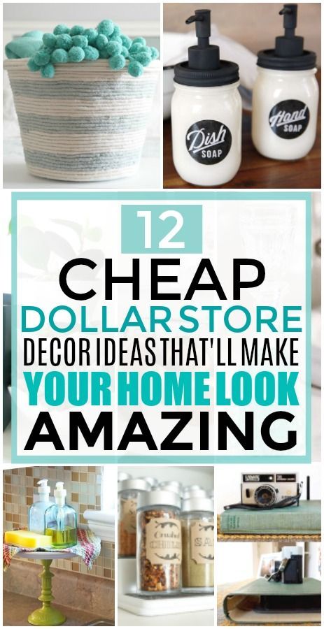 These Dollar Store Decor Hacks are THE BEST! I'm so glad I found these GREAT home decor ideas and tips! Now I have great ways to decorate my home a a budget and decorate on a dime! Definitely pinning!#homedecorideas #homedecorideasforcheap Decorating On A Dime, Dollar Store Hacks, Decor Hacks, Shabby Chic Vintage, Décor Boho, Creative Home Decor, Diy Home Decor On A Budget, Easy Home Decor, Décor Diy