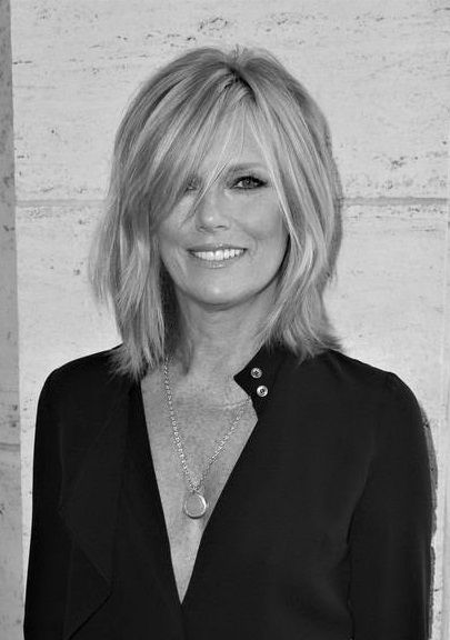 Patty Hansen, Shoulder Length Hair Blonde, Patti Hansen, Bronde Hair, Medium Layered Haircuts, Bob Hairstyles For Fine Hair, Hair Affair, Hot Hair Styles, Haircut And Color