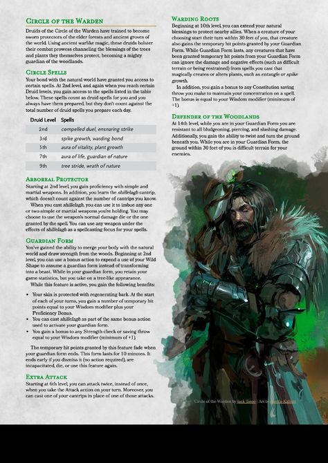 Dnd Druid Subclasses, Druid Circle, Dnd Subclasses, Homebrew Classes, Dnd Druid, Dnd Character Sheet, Circle Circle, Dnd Homebrew, D D Classes