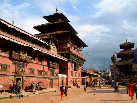 Durbar Square, Nepal Travel, Landscape Sketch, Watercolor Subjects, Square Painting, Landscape Photography Nature, Watercolor Landscape Paintings, Rural Landscape, Landscape Pictures