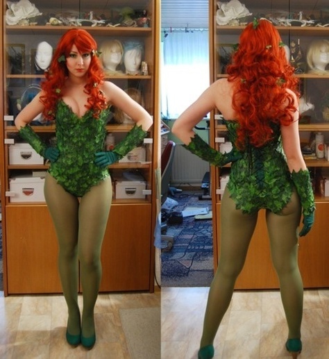 Ivy Costume Poison Ivy Kostüm, Poison Ivy Halloween Costume, Chihiro Cosplay, Poison Ivy Costume, Ivy Costume, Poison Ivy Cosplay, Belle Cosplay, Poison Ivy Costumes, Hallowen Costume