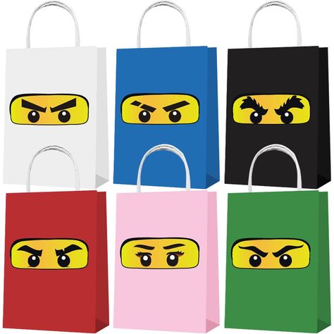 Ninja Themed Birthday Party, Ninja Theme Party, Ninja Party Favor, Ninja Birthday Parties, Ninjago Party, Ninja Party, Birthday Supplies, Miniature Gift, Themed Birthday Party