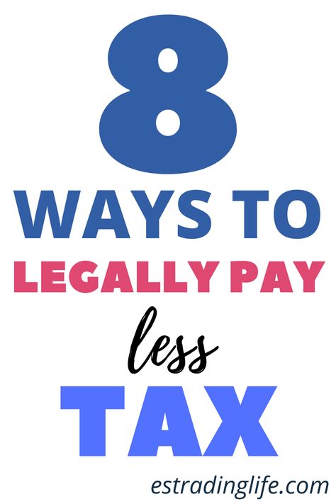 Have you ever wondered why you always pay more taxes every year? Paying higher taxes is usually associated with a lack of understanding of how to minimize your taxes. There are different ways to pay less tax through tax credits, taking advantage of tax-advantaged accounts. To learn how to save money on taxes this coming year, use the following tax strategies. How To Save Money On Taxes, Tax Breaks Tips, How To Pay Less Taxes, Tax Hacks, Tax Loopholes, Taxes Tips, Money Binder, Tax Advice, Productivity Goals