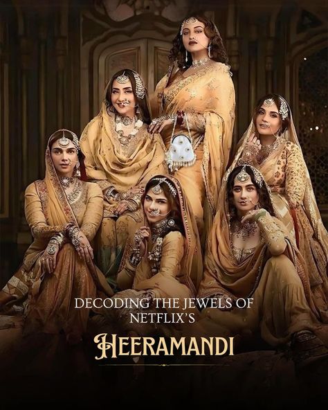 With over 10,000 individual jewelry pieces crafted over three years by @shriparamanjijewels Netflix’s ‘Heeramandi’ is a dream scenario for jewelry aficionados, and that also includes us. SWIPE for a deep dive into some of these extraordinary jewels and don’t forget to share!🥀 . . . . #indianjewelry #jewelry #indianjewellery #indianwedding #jewellery #earrings #fashion #indianbride #bridaljewelry #kundanjewellery #bridaljewellery #bangles #necklace #southindianjewellery #indianfashion #kundan... Heeramandi Jewellery, Dream Scenario, Polki Jewellery, South Indian Jewellery, Jewellery Earrings, Oxidised Jewellery, Kundan Jewellery, Temple Jewellery, Indian Jewellery