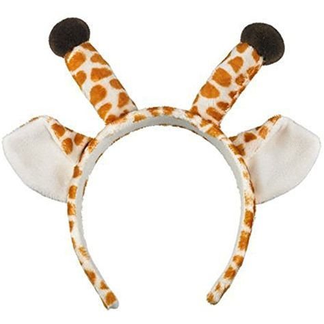 Giraffe Ears, Bee Accessories, Giraffe Costume, Tropical Safari, Cow Ears, Cartoon Giraffe, Antler Headband, Horn Headband, Halloween Costume Accessories