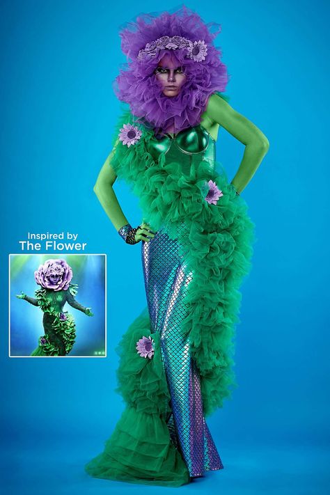 4 Halloween Costumes Inspired by The ... Masked Singer Costumes, Singers Costumes Ideas, 4 Halloween Costumes, Flamingo Outfit, Flamingo Costume, Singer Costumes, Panda Costumes, Ken Jeong, Fox Costume