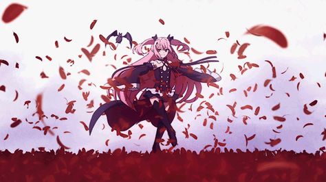 There is a Hero in all of us Seraph Of The End Krul Gif, Castlevania Lord Of Shadow, Krul Tepes, Dusk Sky, Mikaela Hyakuya, Animated Banners, Emo Art, Dancing Gif, Cartoon Gift