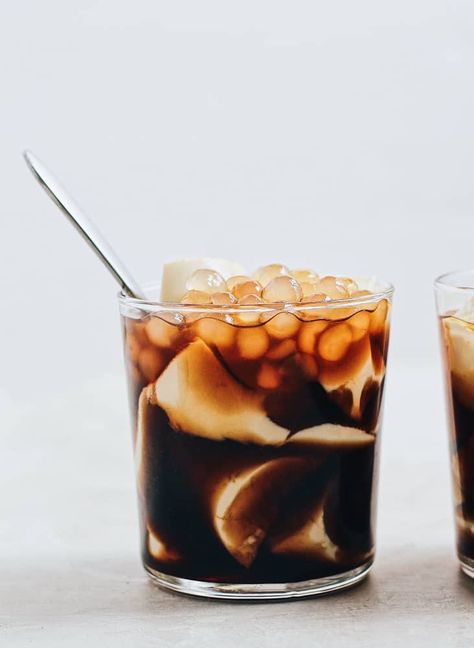 Taho: Filipino Silken Tofu with Sago - Whisper of Yum Taho Philippines, Taho Filipino, Whisper Of Yum, Filipino Pork Adobo, Sago Recipes, Shanghai Food, Filipino Snacks, Philippines Recipes, Pork Adobo