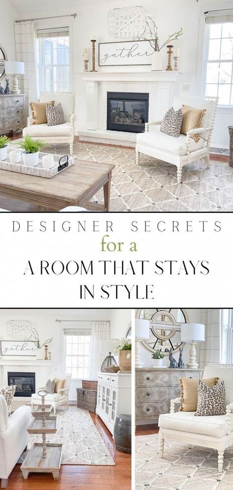 Designers know the secrets for keeping a room looking beautiful and in style. Let's learn these savvy tips! Transitional Home Decor Ideas, Upscale Decor, Transitional Kitchen Design, Plush Furniture, Neutral Furniture, Transitional Home Decor, Bright Decor, Timeless Interior, Expensive Furniture