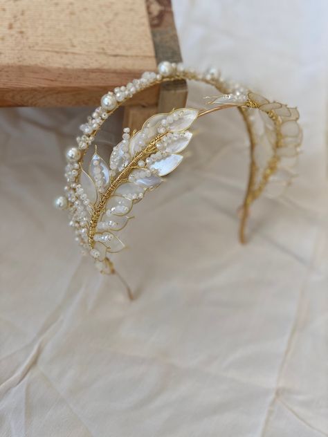 Beaded Bridal Headpiece, Bride Accessories Jewelry, Fairy Headpiece, Bridal Hair Pieces Flower, Bride Hair Piece, Bride Headpiece, Handmade Flowers Fabric, Crystal Tiaras, Bride Accessories